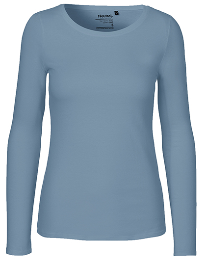 Fairtrade Langarm Shirt - Women – Bild 4