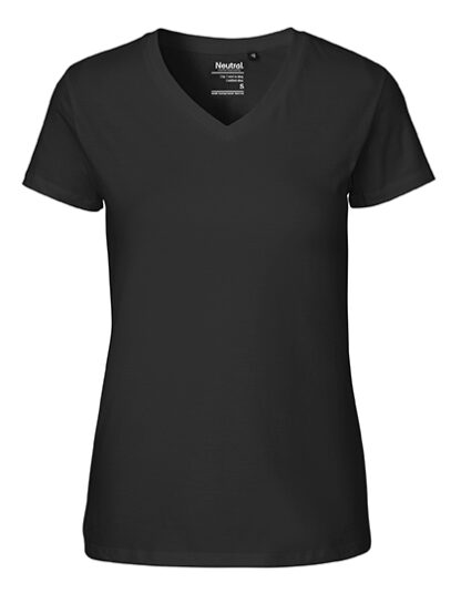 Fairtrade V-Shirt - Women – Bild 2